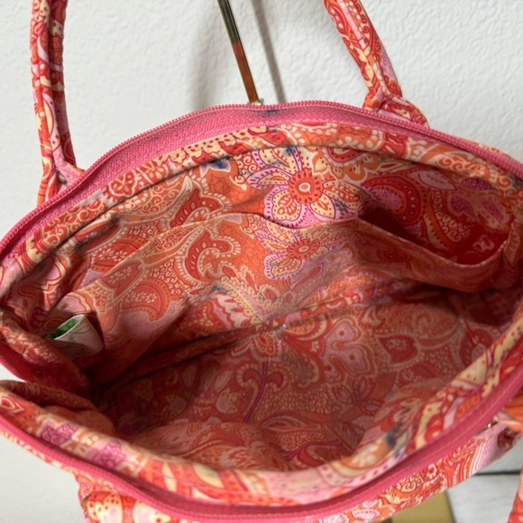 Vera Bradley paisley small handbag - Picture 6 of 7
